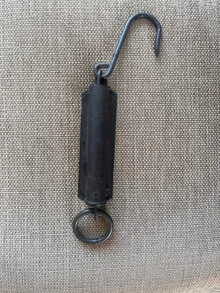 Antieke Pocket Balance Unster - Koper/Messing - tot 25kg, Ophalen