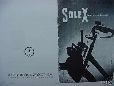 Solex Nederlandstalige handleiding (Solex handboekje), Fietsen en Brommers, Verzenden, Nieuw