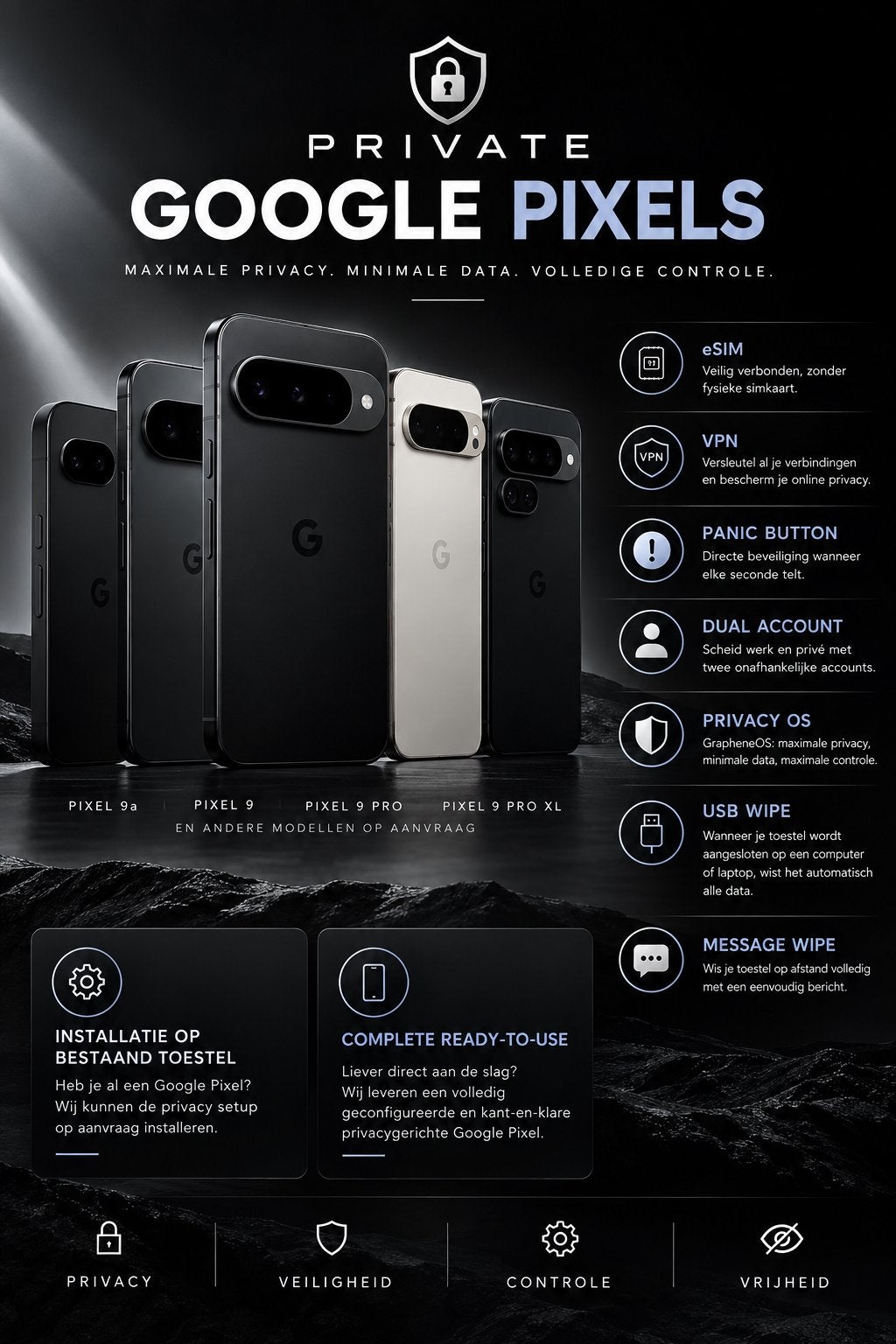 Google Pixels met GrapheneOS, Ophalen of Verzenden, Zo goed als nieuw, 6 megapixel of meer, Overige modellen