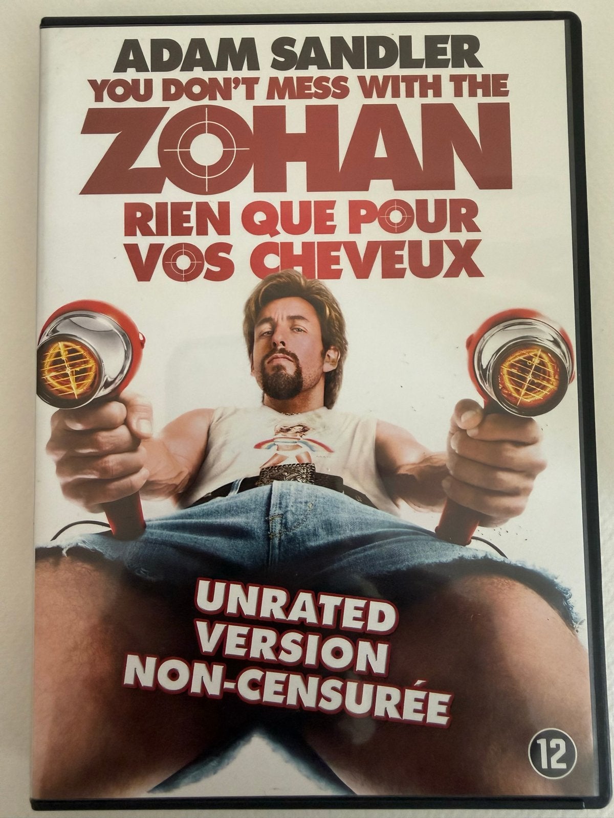 You Don't Mess with the Zohan - Adam Sandler DVD, Nederlands, Ophalen of Verzenden, Vanaf 12 jaar, Actiekomedie