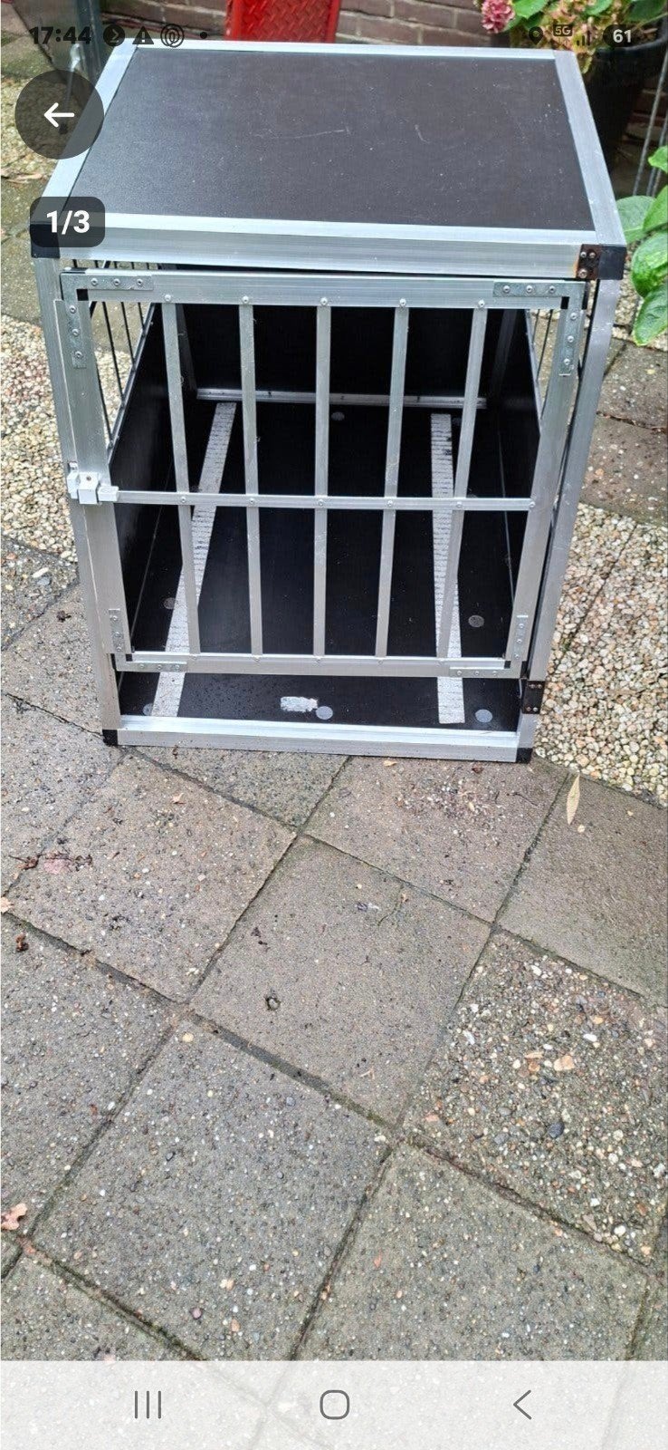 Auto Kennel, Dieren en Toebehoren, Hondenbenches, Ophalen, Zo goed als nieuw