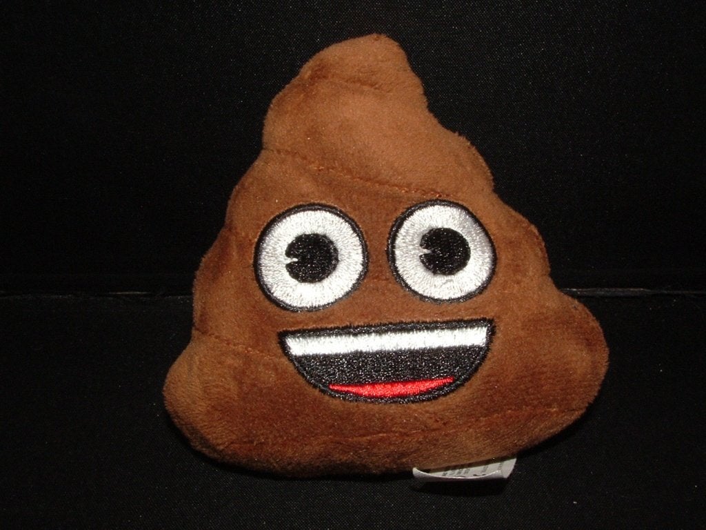 EMOI DROL KLEIN VELOURS BRUIN MET GROTE WIT/ZWARTE, Ophalen of Verzenden, Nieuw, Overige typen