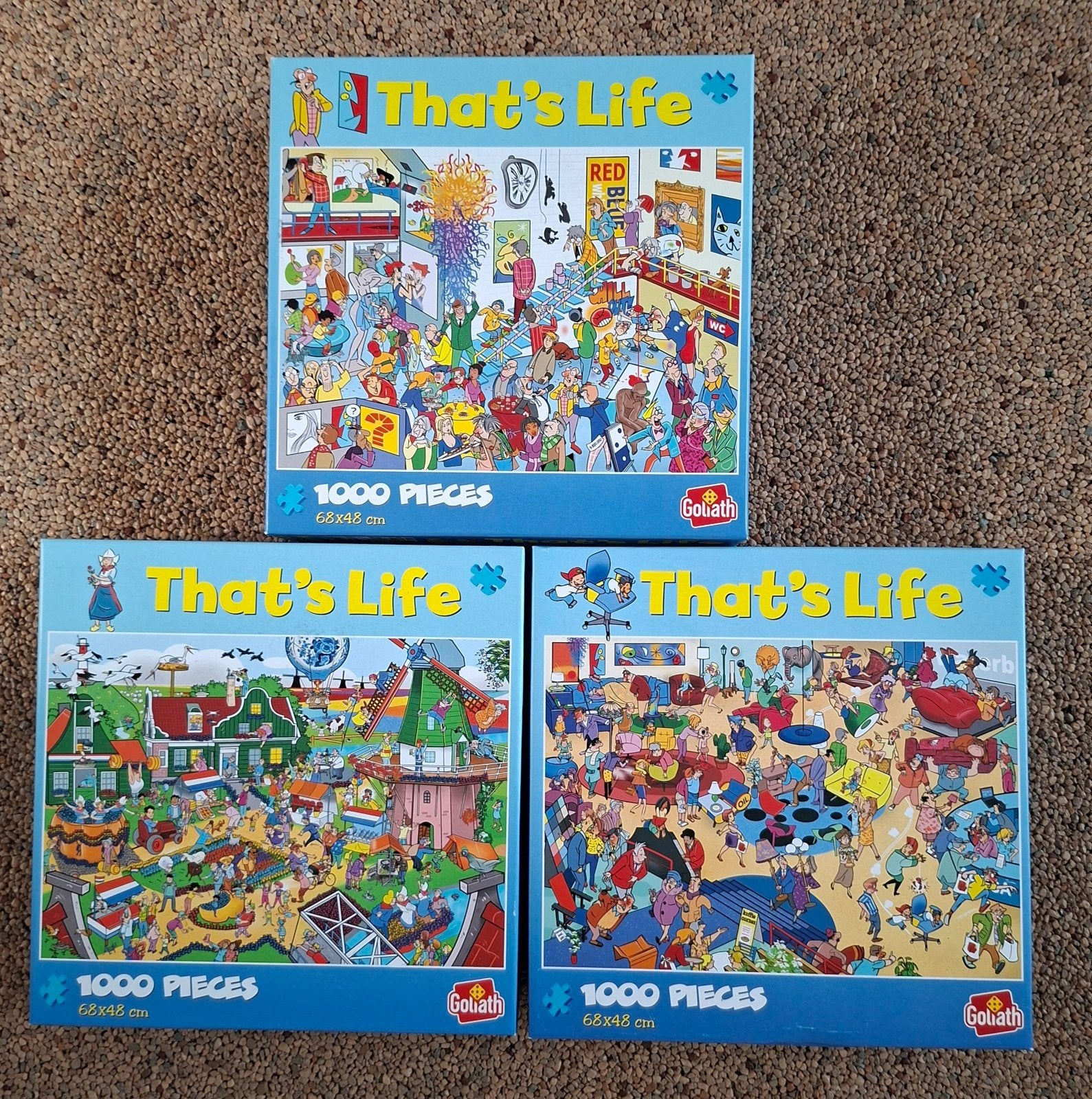 That's Life legpuzzels 1000 stukjes, Ophalen