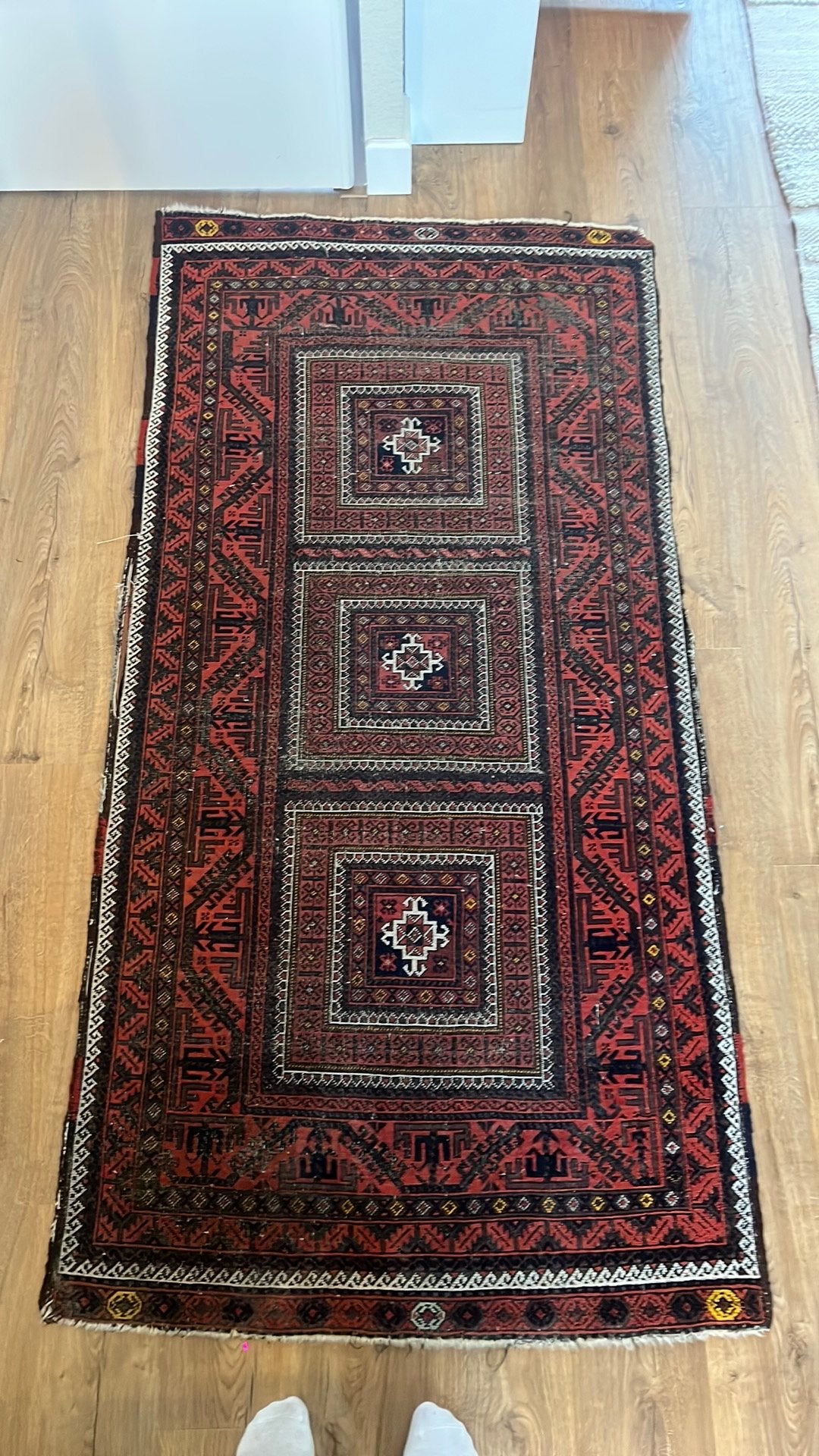 Laatste kans! Perzisch tapijt/ kleed 200 x 100 cm TEAB, Ophalen
