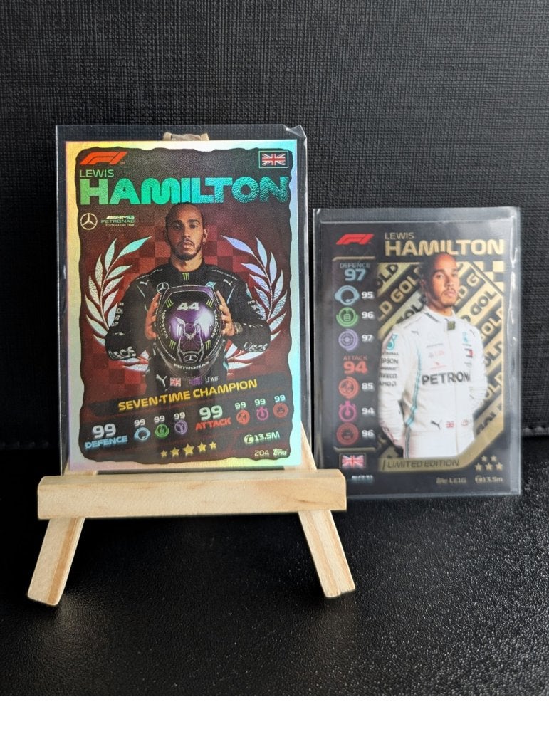 Topps turbo attax f1 lewis hamilton limited, Ophalen of Verzenden, Nieuw, Formule 1