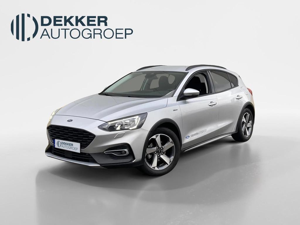 Ford Focus 1.0 EcoBoost Hybrid 125pk Active-adaptive cruise, Auto's, Stof, Bedrijf, Handgeschakeld, 3 cilinders