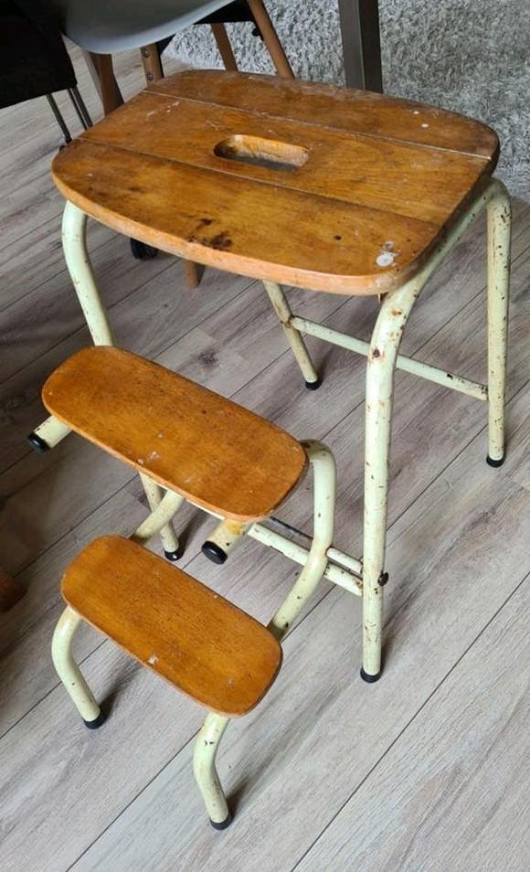 Vintage Brabantia Keukentrapje - Retro Design, brocante, Ophalen