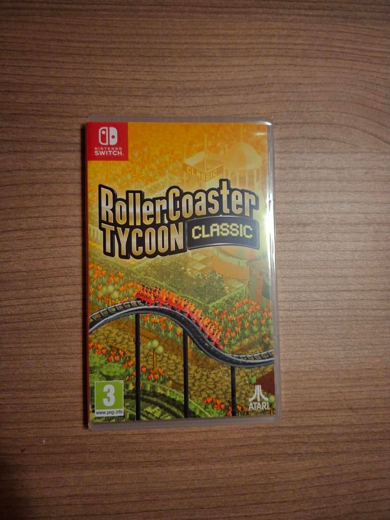 Nintendo Switch Rollercoaster Tycoon Classic - Nieuw!, Spelcomputers en Games, Games | Nintendo Switch, 1 speler, Nieuw, Ophalen of Verzenden