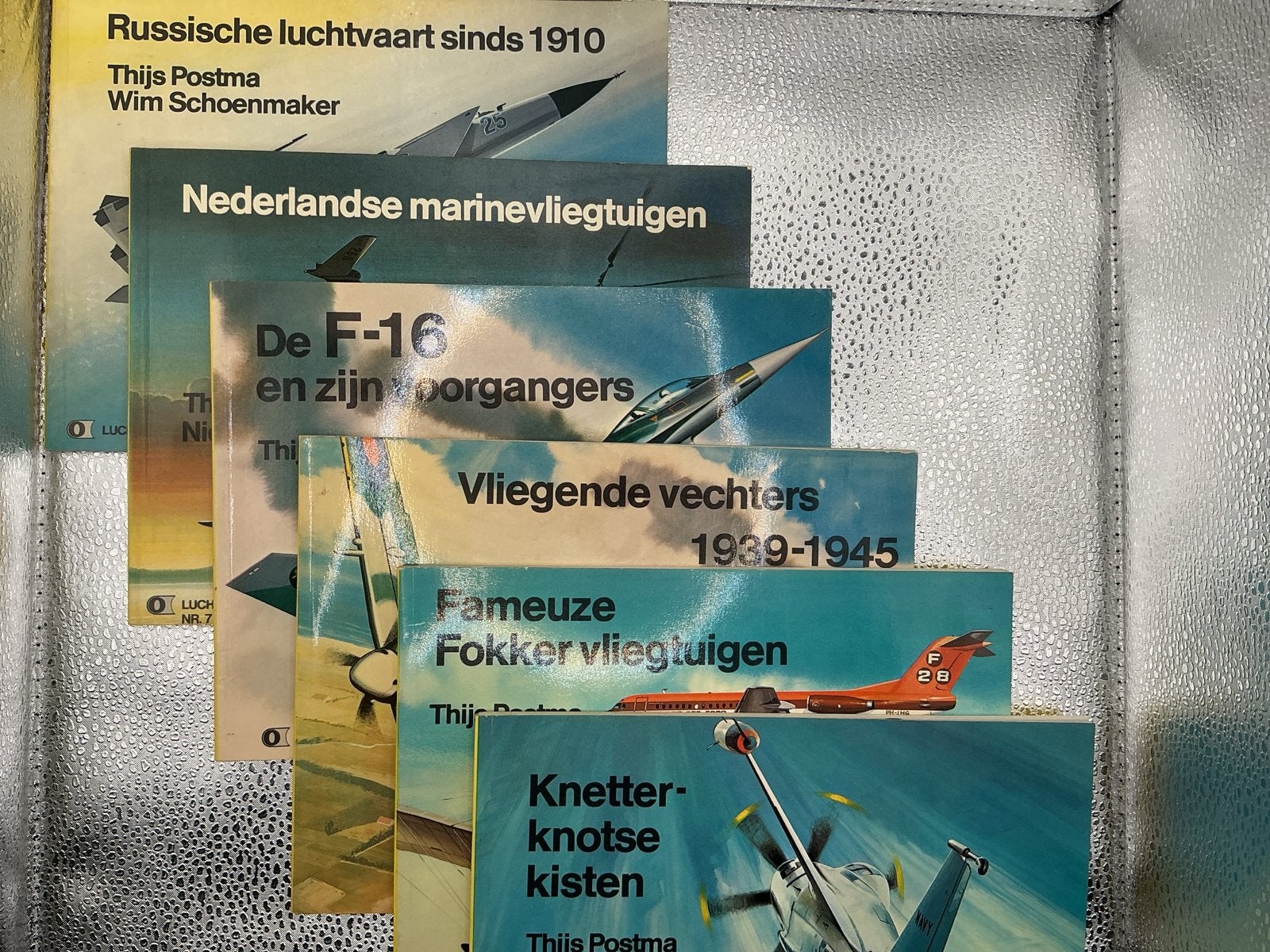 Luchtvaart in Beeld - Complete serie 7 delen Thijs Postma, Verzenden, Gelezen, Overige onderwerpen