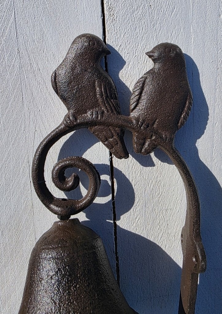 DEURBEL MET 2 VOGELS, Huis en tuin decoratie Marie, Nieuw, Info@huisentuindecoratiemarie.nl, Peize