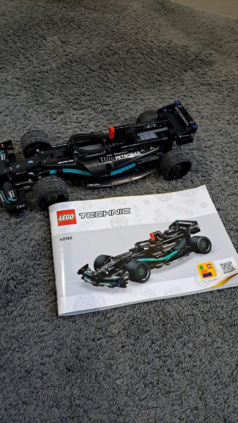 LEGO 42165 Technic Mercedes-AMG F1 W14 E Performance, Lego, Ophalen of Verzenden, Zo goed als nieuw, Technic
