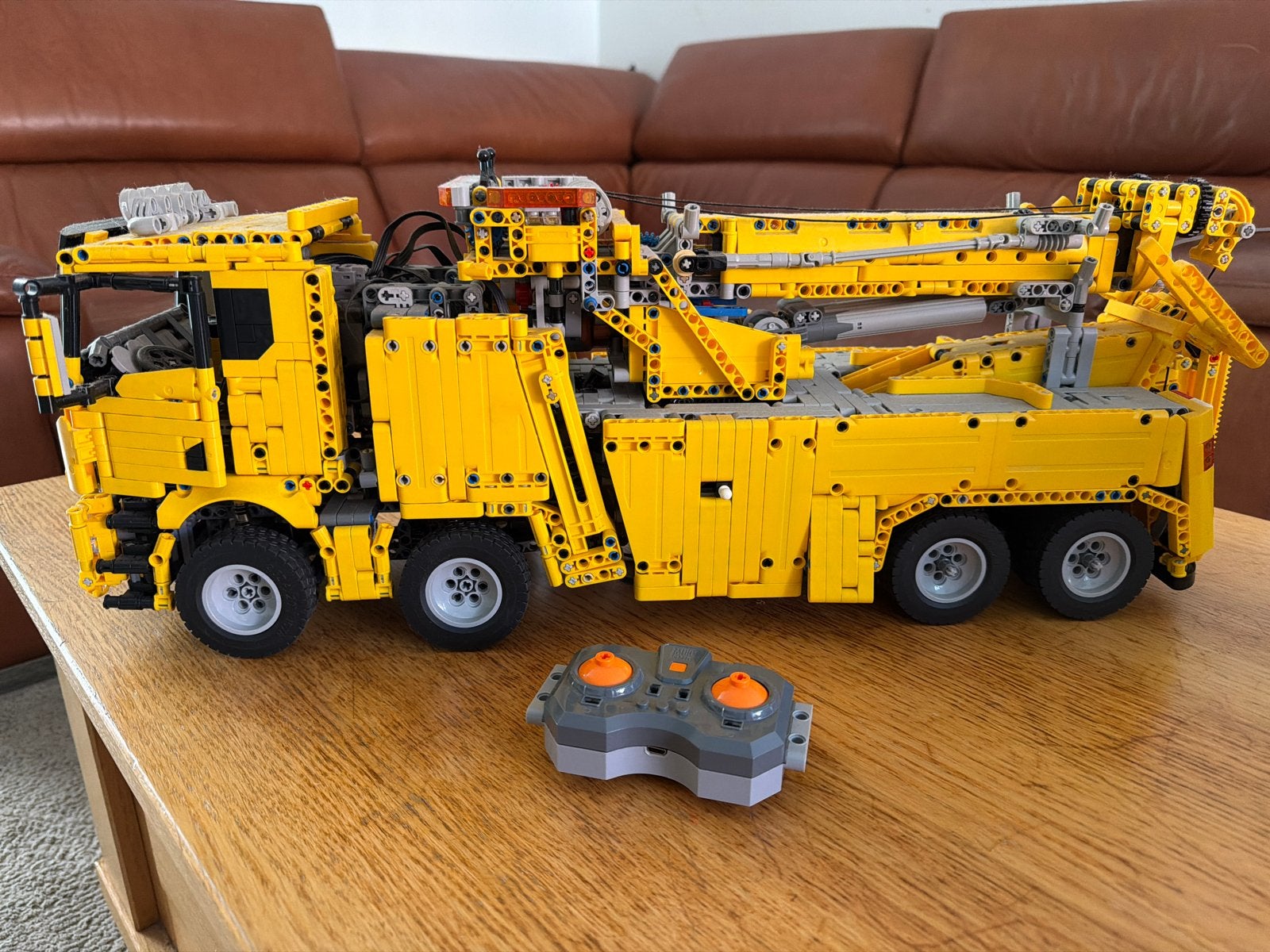 Mould King Technic Kraanwagen met afstandsbediening, Ophalen of Verzenden, Gebruikt, Overige merken