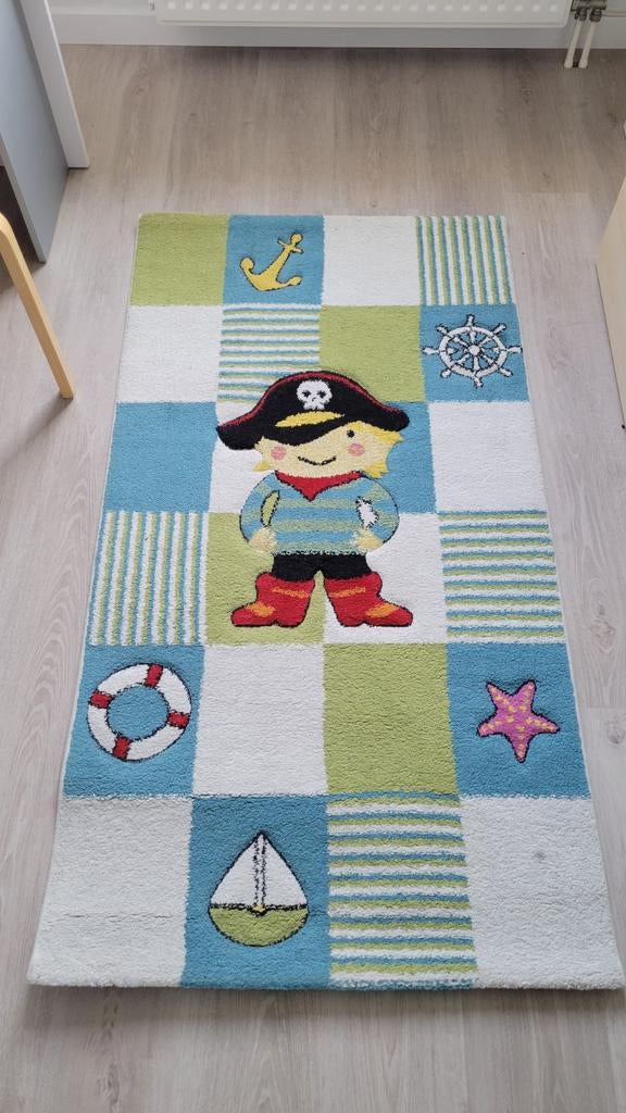 Kinderkleed piraat 80x150 cm, Ophalen, Gebruikt, Piraat, kinderkamer, speels, Groen