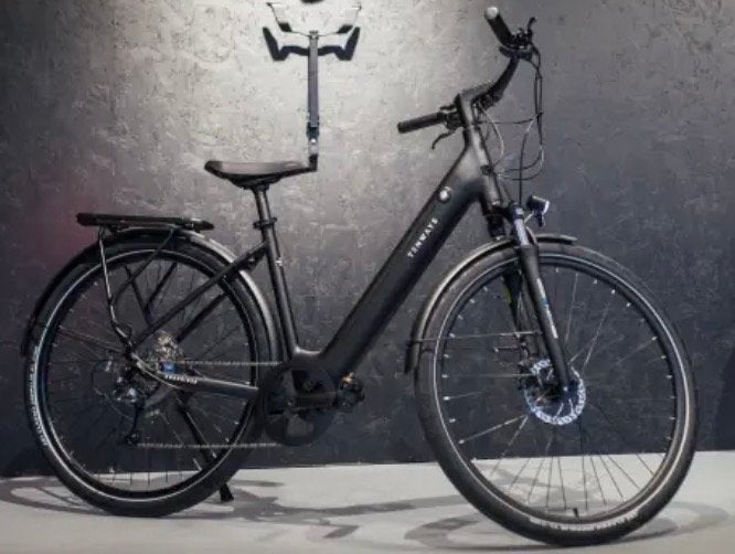 Tenways elektrische fiets - Zo goed als nieuw, Zo goed als nieuw, 51 tot 55 cm, 50 km per accu of meer, Ophalen