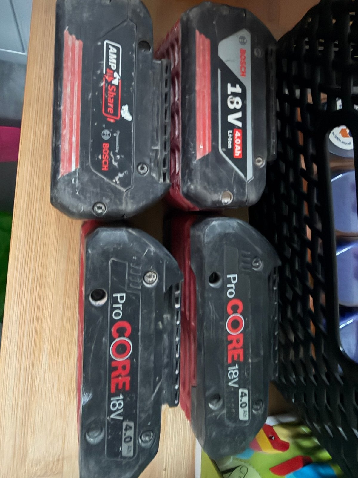 Bosch Accu Gereedschapset - Diverse Machines en Accu's, Ophalen, Gebruikt, Overige typen
