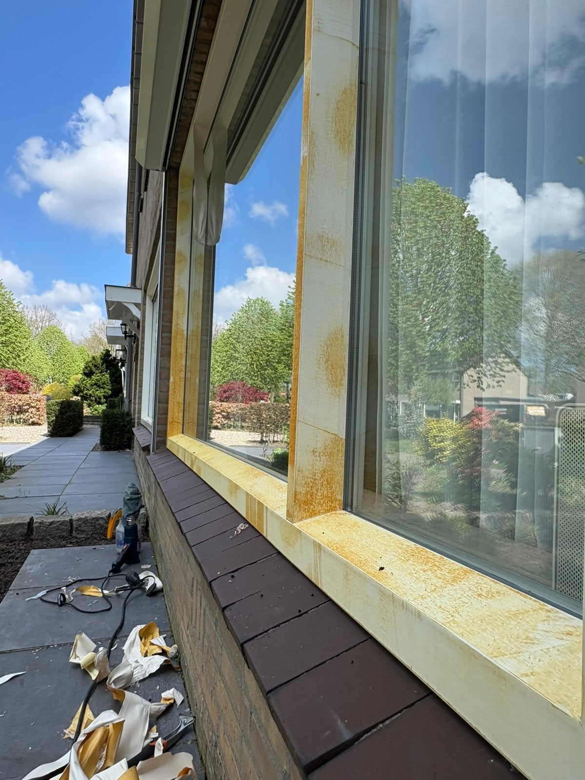 Vergeet verven, WIJ WRAPPEN ONDERHOUDSVRIJ, Doe-het-zelf en Verbouw, Kozijnen en Schuifpuien, 75 tot 150 cm, Raamkozijn, Nieuw