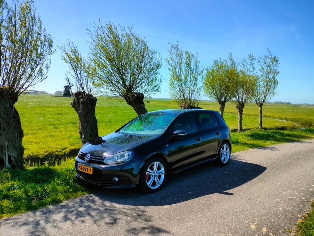 Volkswagen Golf 1.4 TSI 118KW 2011 Zwart, nieuwe APK, Auto's, Voorwielaandrijving, Stof, Zwart, 4 cilinders