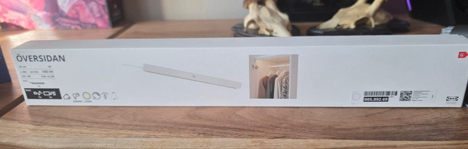 IKEA ÖVERSIDAN 46cm LED-strip + TRÅDFRI driver 10W  nieuw, Led-lamp, Dimbaar, Nieuw, Overige fittingen