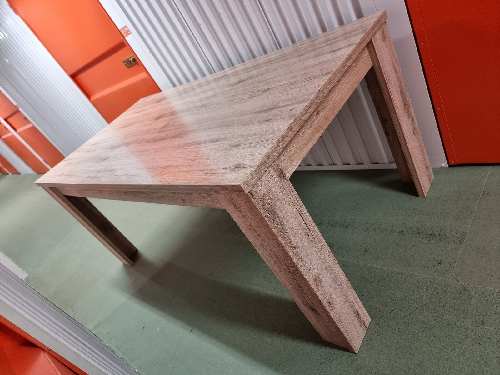 Eettafel, Ophalen, Gebruikt, 50 tot 100 cm, 150 tot 200 cm