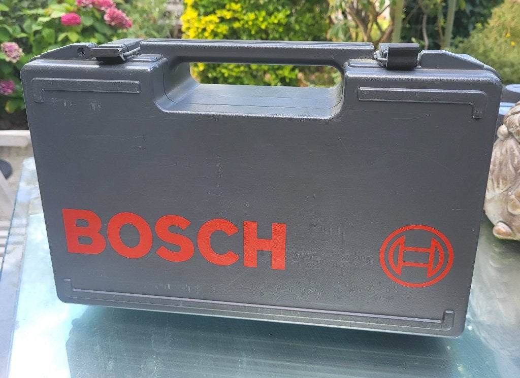 Bosch gereedschapskoffer - grijs/rood, Ophalen of Verzenden, Gebruikt