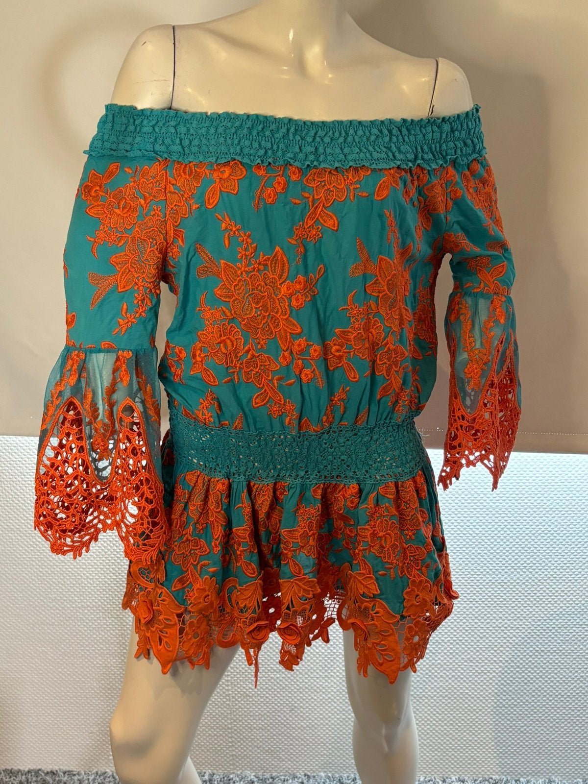 Antica sartoria jurkje onesize, Maat 38/40 (M), Oranje, Ophalen of Verzenden, Zo goed als nieuw