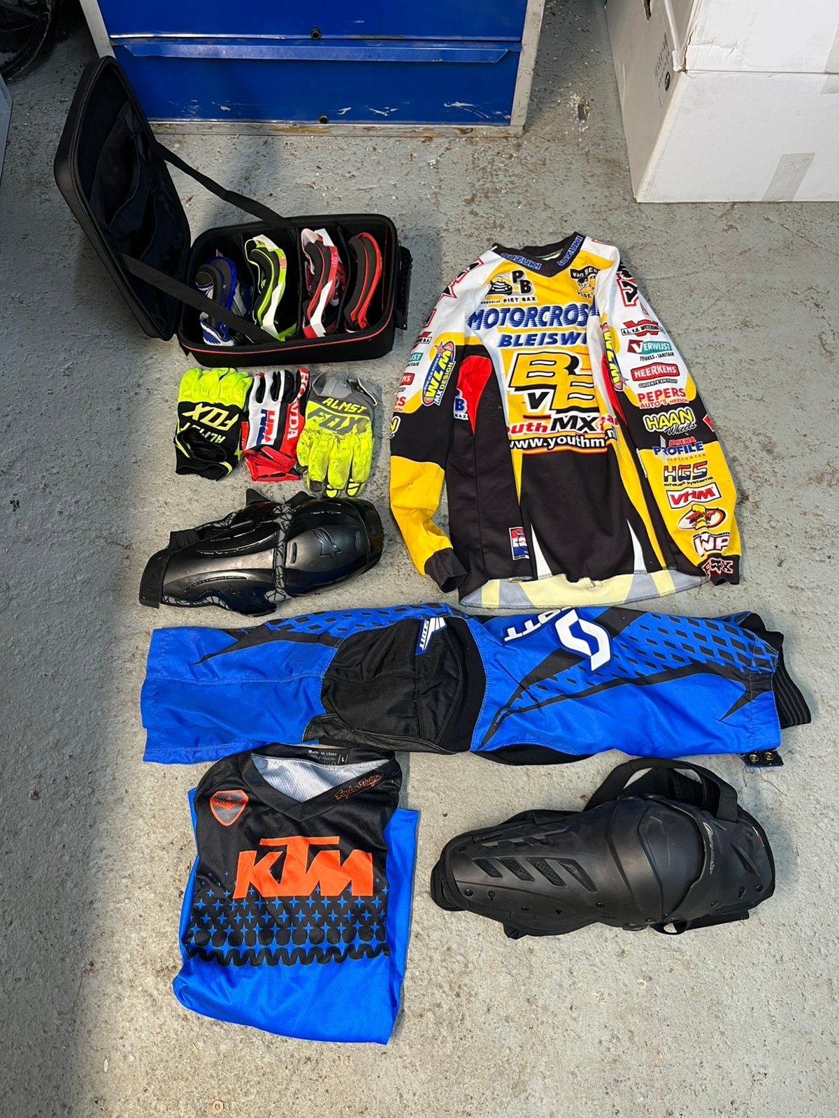 Motorcross kleding bescherming, Ophalen of Verzenden, Tweedehands, Handschoenen