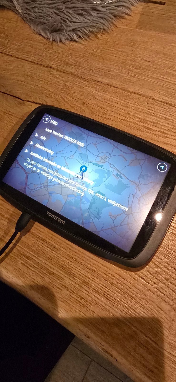 TomTom TRUCKER 6000 GPS Navigatie voor Vrachtwagens, Ophalen of Verzenden, Zo goed als nieuw