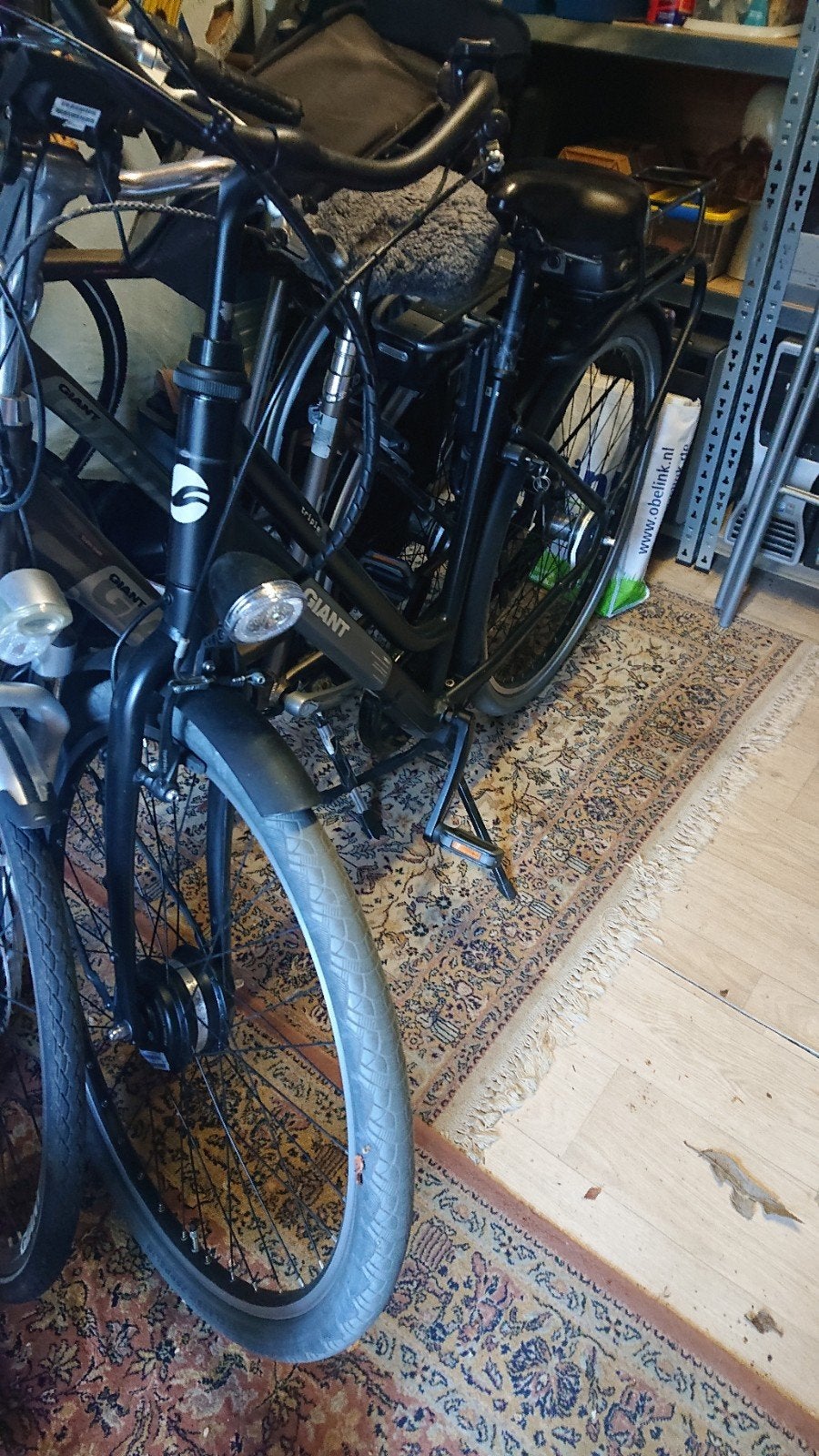 mooie giant triple x e elektrische damesfiets, Fietsen en Brommers, Elektrische fietsen, Zo goed als nieuw, Giant, 51 tot 55 cm