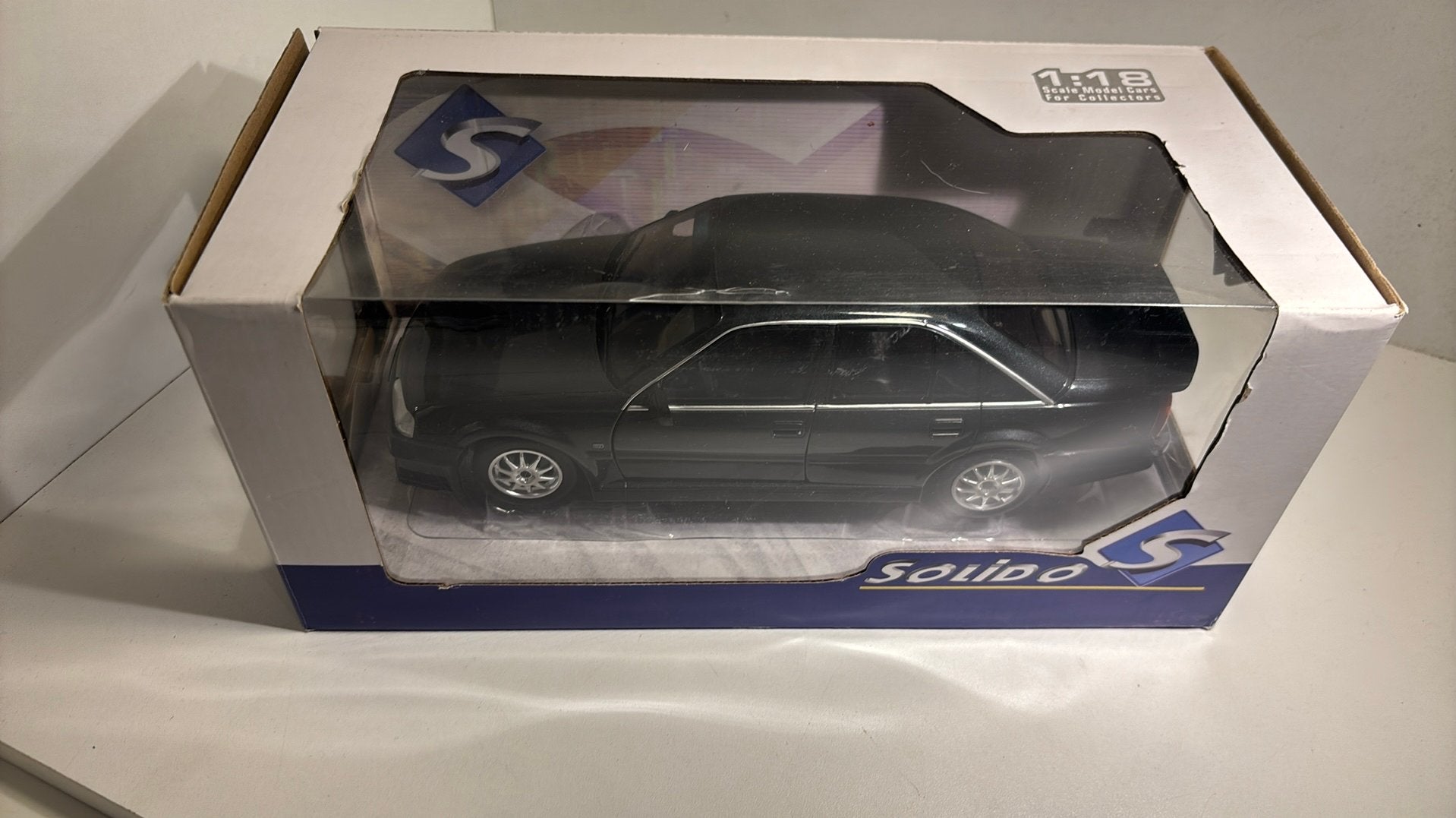 Opel omega evo 500 solido 1.18, Hobby en Vrije tijd, Modelauto's | 1:18, Solido, Ophalen of Verzenden, A, A