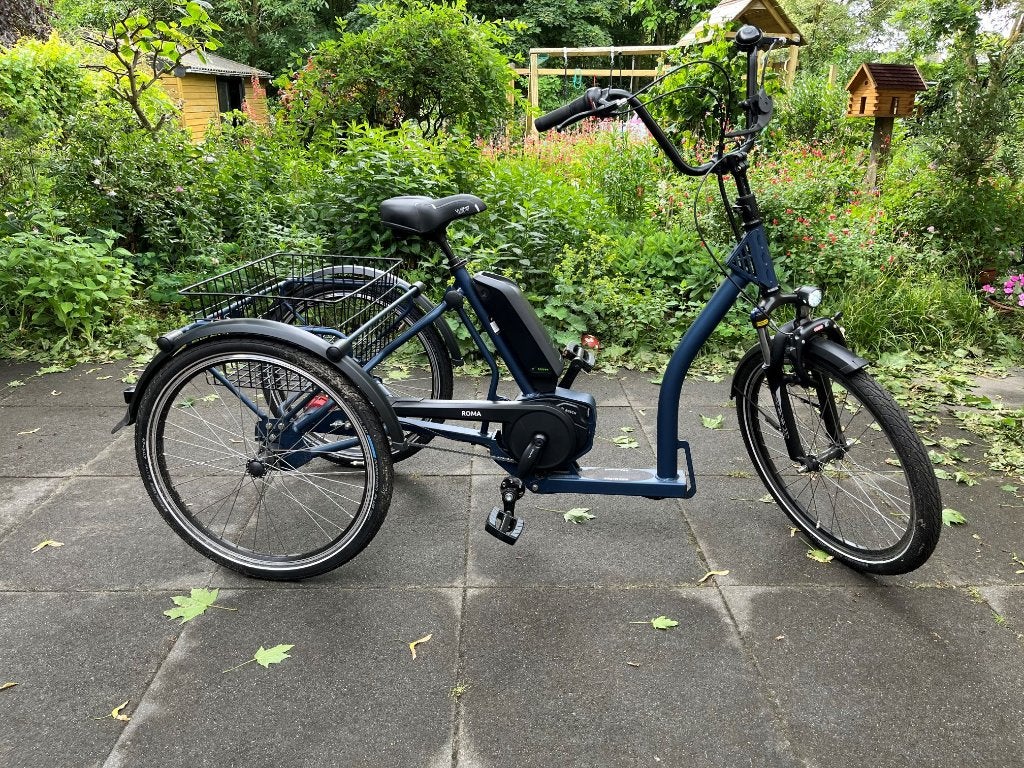 Elektrische driewielfiets ROMA  zgan 21km op de teller, Fietsen en Brommers, Fietsen | Driewielfietsen, Ophalen, Zo goed als nieuw
