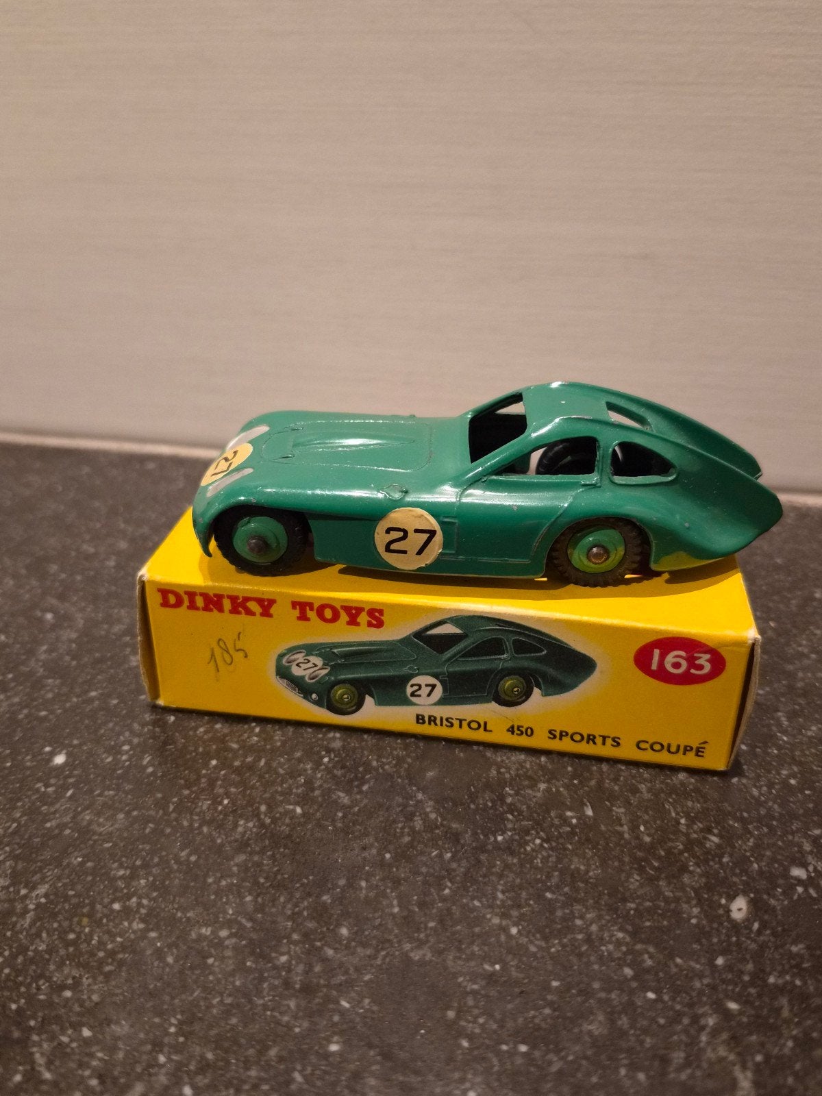 Dinky Toys Bristol 450 Sports Coupé - Zo goed als nieuw, Ophalen of Verzenden, Zo goed als nieuw, Auto