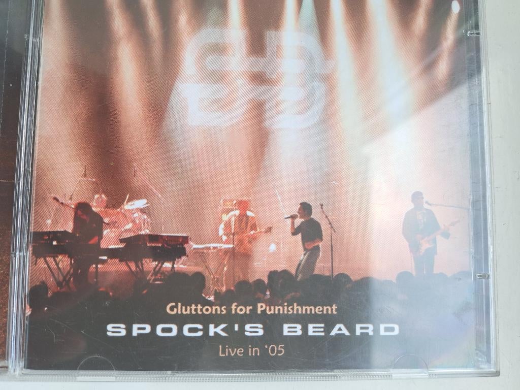 Spock’s Beard – Gluttons For Punishment 2CD Live, Cd's en Dvd's, Ophalen of Verzenden, Gebruikt, Poprock
