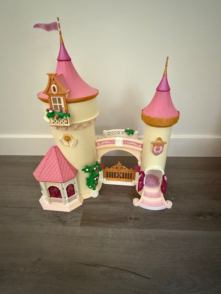 Playmobil kasteel met toebehoren, Ophalen, Gebruikt