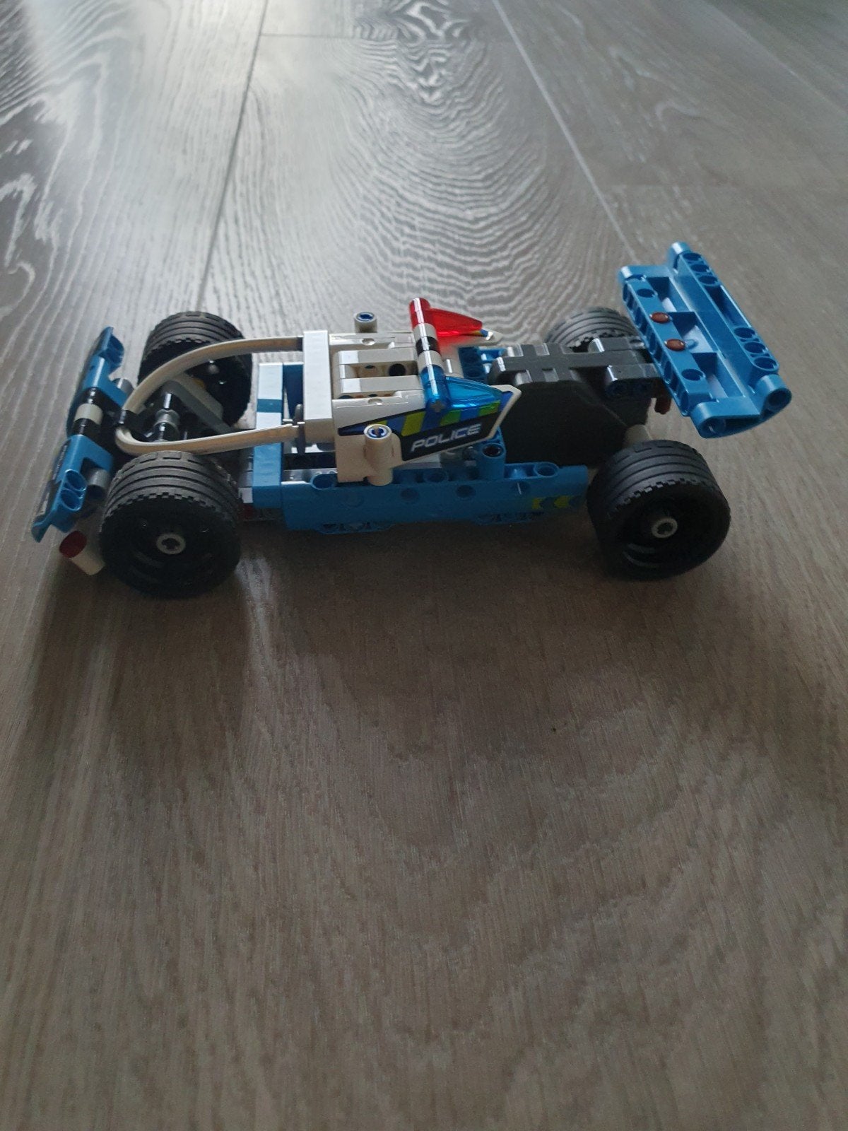 Lego Technic 42091 Pull Back Auto Politie, Ophalen of Verzenden, Zo goed als nieuw