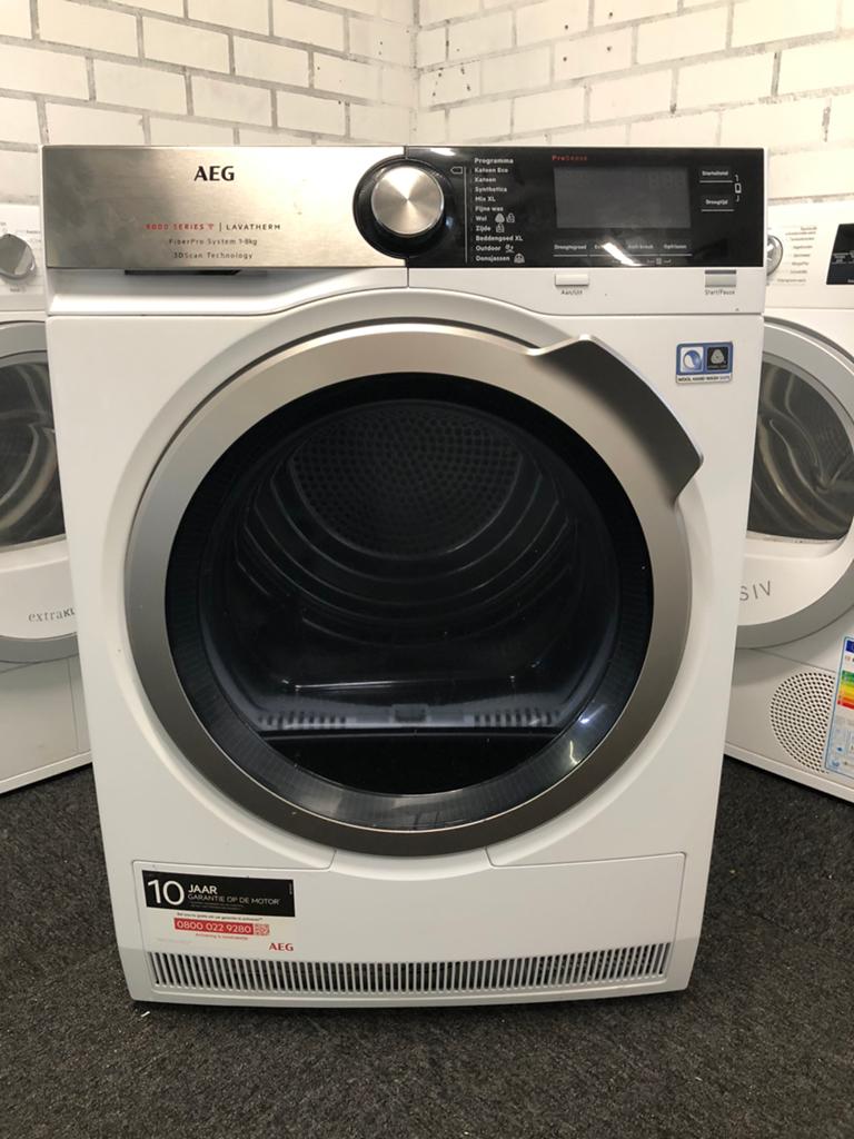 €325 A+++ 8kg AEG 9000 series wifi Warmtepomp droger, Witgoed en Apparatuur, Ophalen, Minder dan 85 cm, Overige typen, 8 tot 10 kg