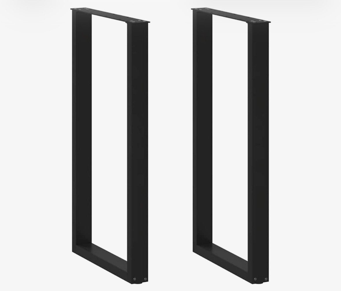 Bartafelpoten 2 stuks, Huis en Inrichting, Ophalen, Tafelpoot, 100 tot 150 cm, 50 tot 100 cm