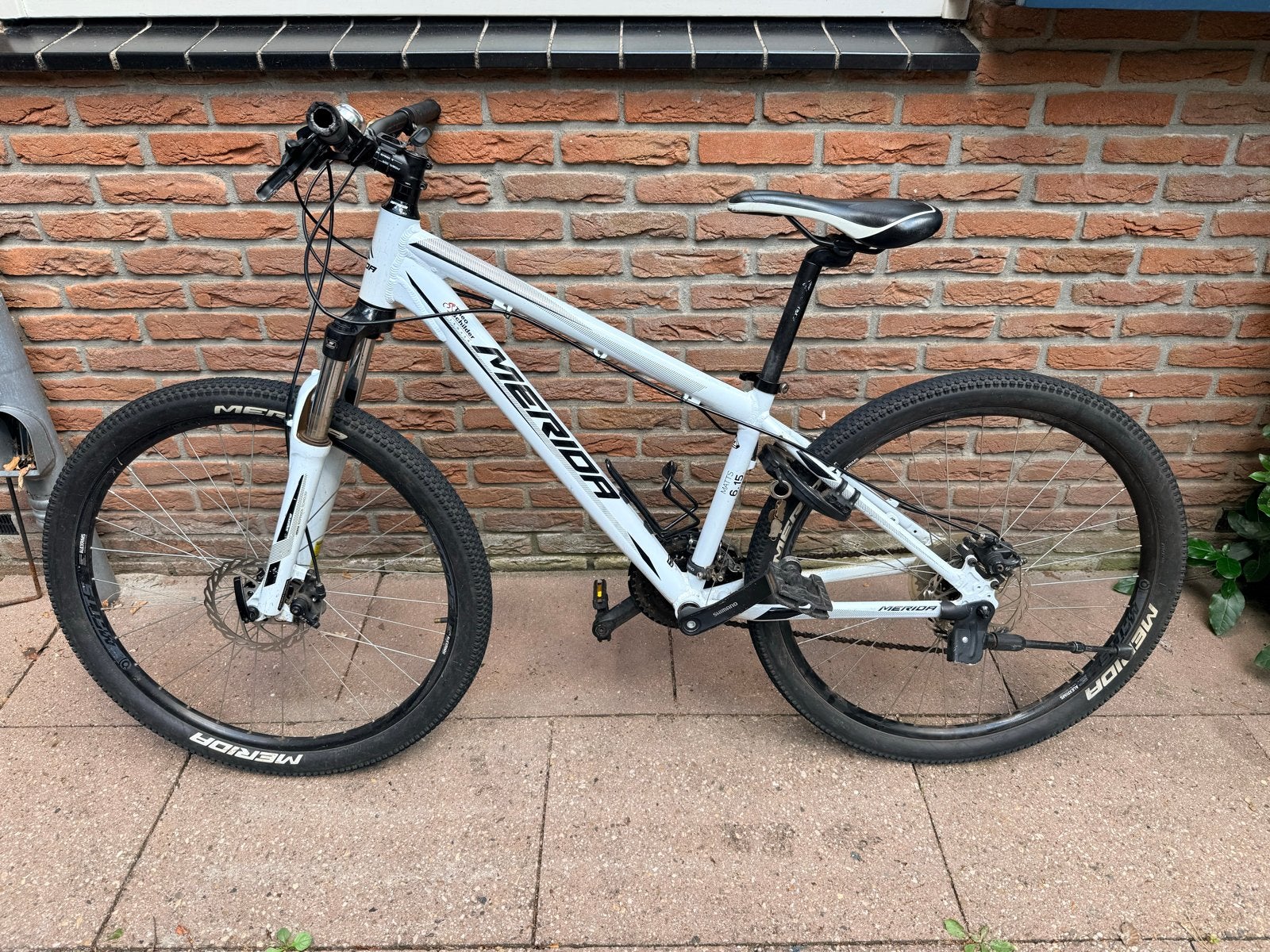 Merida Matts 6.15 XS Mountainbike Wit 26 inch in goede staat, Fietsen en Brommers, Fietsen | Mountainbikes en ATB, Gebruikt, Hardtail