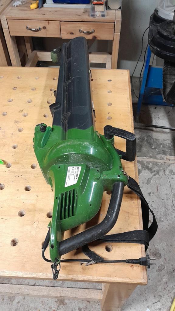 Landgoed Bladblazer en Zuiger BLV 2500CV, Ophalen, Gebruikt, Met zuigfunctie, Handgedragen