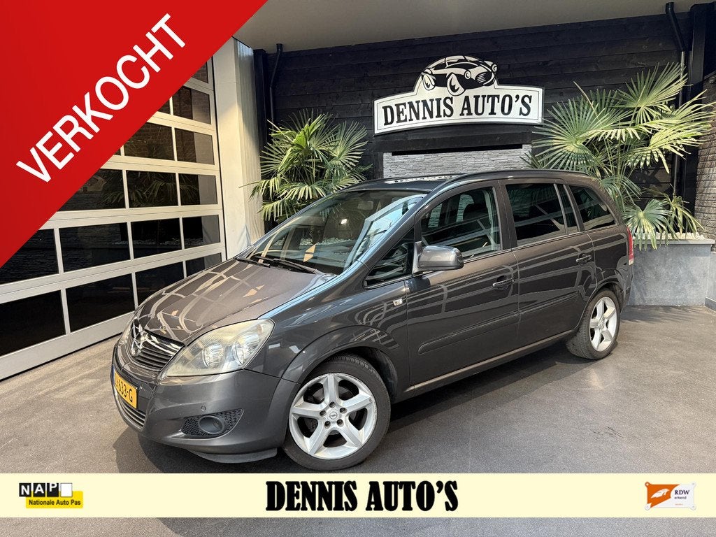 Opel Zafira 1.8 Cosmo 7 personen, Auto's, Opel, Bedrijf, Te koop, Zafira, ABS, Airbags, Airconditioning, Alarm, Automatische klimaatregeling