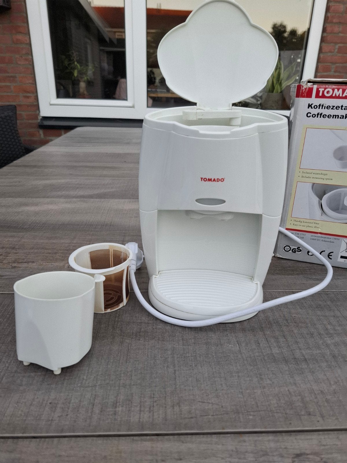 Duo koffiezetapparaat, 1 tot 2 liter, Ophalen of Verzenden