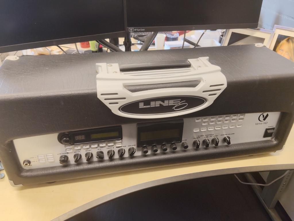 Line 6 Vetta HD gitaarversterker met FBV Custom Foot Control, Ophalen, Gebruikt, Gitaar, 100 watt of meer