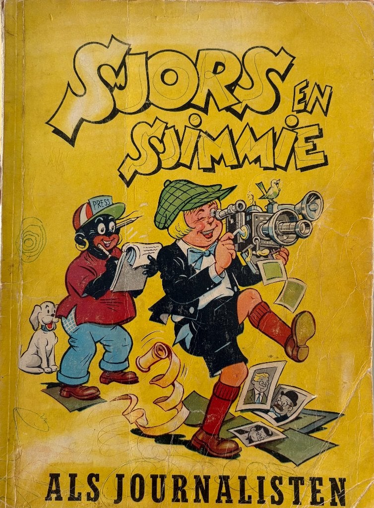 Sjors en Sjimmie als journalisten, Boeken, Gelezen, Drukkerij De Spaarnestad, Eén stripboek, Ophalen of Verzenden