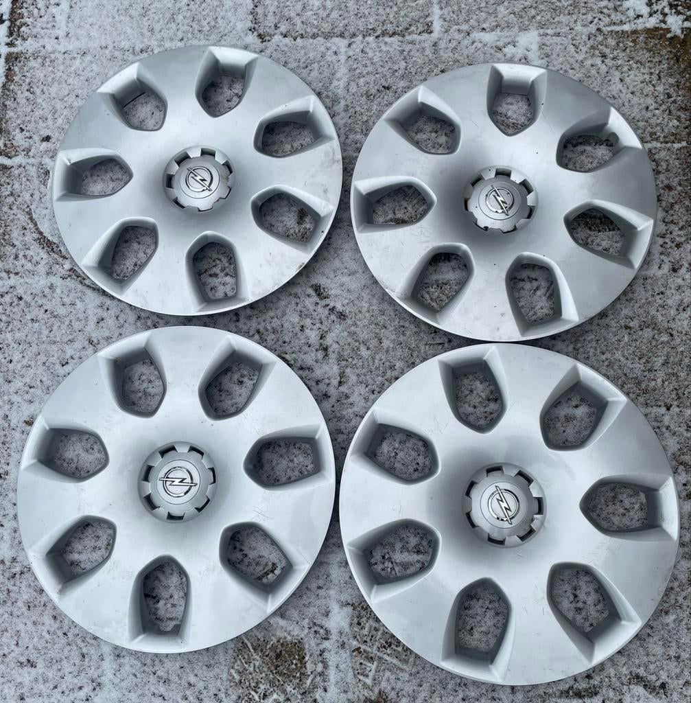 17 inch Opel wieldoppen Insignia Grandland Zafira Astra, Auto diversen, Wieldoppen, Ophalen of Verzenden, Gebruikt