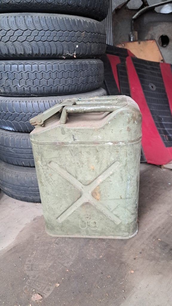 Metalen jerrycan (Z270-38), Ophalen of Verzenden, Gebruikt