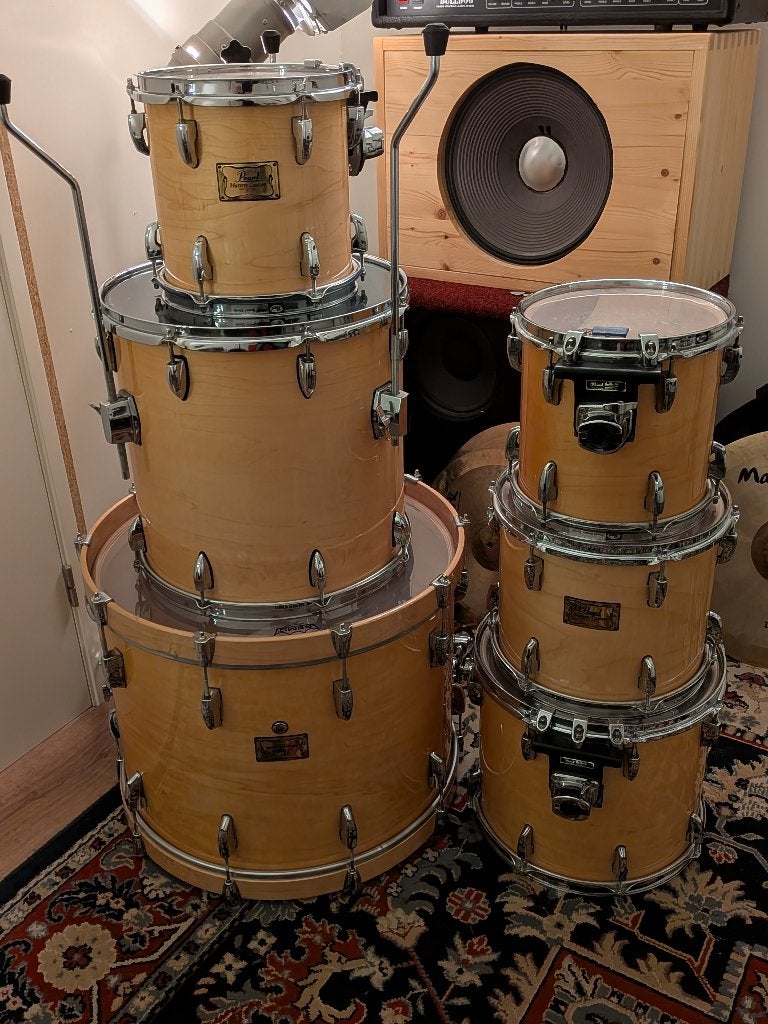 Pearl Master Custom Shell Set, Muziek en Instrumenten, Ophalen, Gebruikt, Pearl