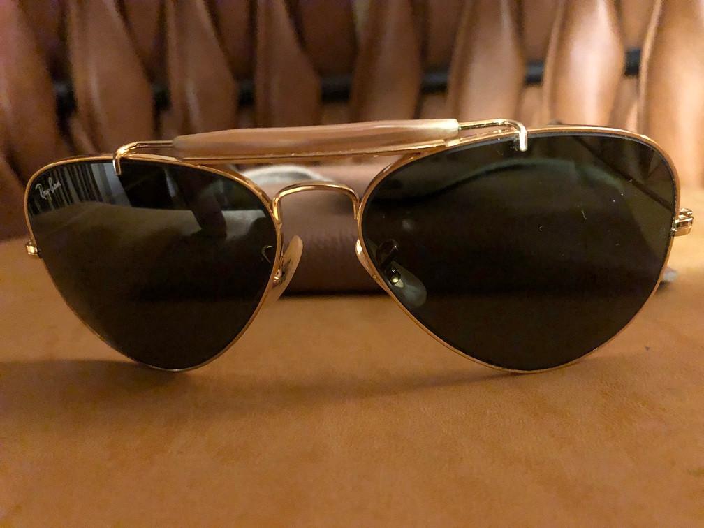 Vintage B&L Ray-Ban Aviator Outdoorsman 58mm zonnebril O3, Sieraden, Tassen en Uiterlijk, Zonnebrillen en Brillen | Heren, Ray-Ban USA