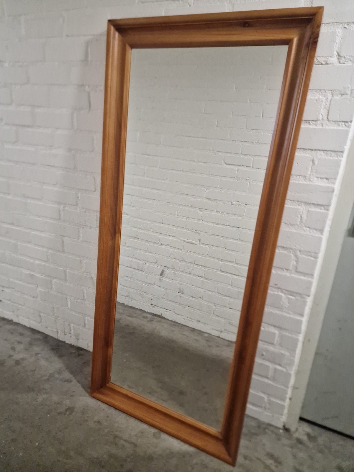 IKEA HEMNES spiegel 165x74 cm, Ophalen, Zo goed als nieuw, Rechthoekig