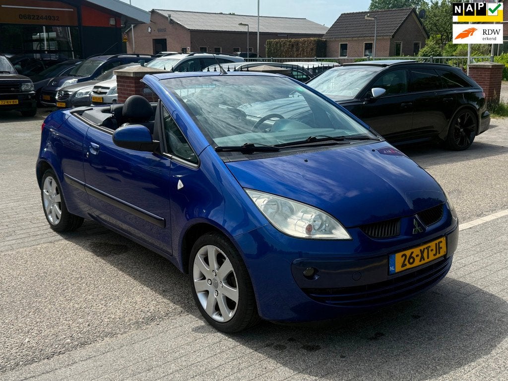 Mitsubishi Colt CZC 1.5 Invite NAP/LEDER/CARPLAY/AIRCO/LMVEL, Voorwielaandrijving, Gebruikt, 4 cilinders, Cabriolet