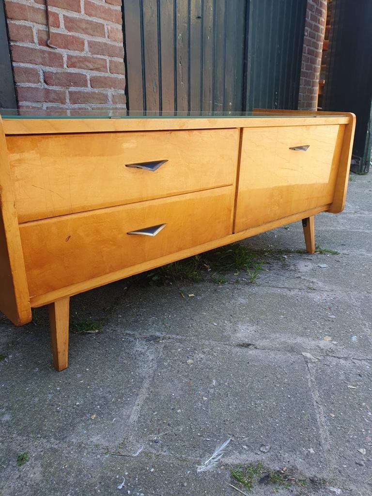 Vintage TV kast., Huis en Inrichting, Ophalen, Gebruikt, 100 tot 150 cm, Sixties