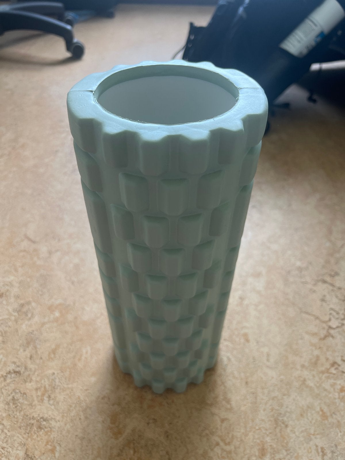 Foamroller - Lichtgroen - Zo goed als nieuw, Sport en Fitness, Fitnessmaterialen, Ophalen, Zo goed als nieuw, Rug, Foamroller